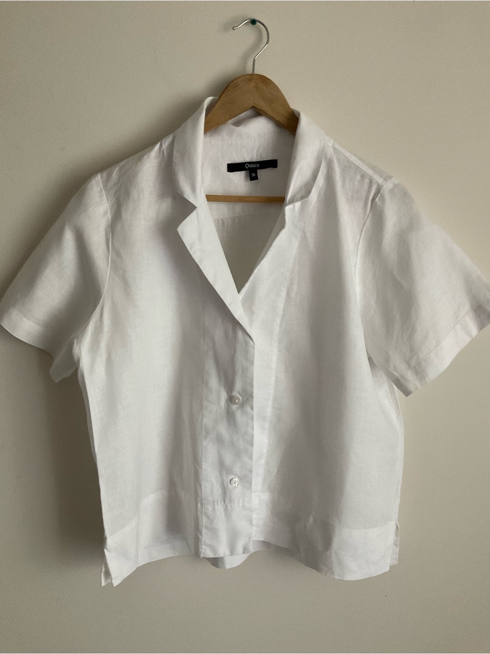 Quince 100% European Luxury Linen Shirt Beach Lagenlook Boho Oversized Yacht - Picture 9 of 9